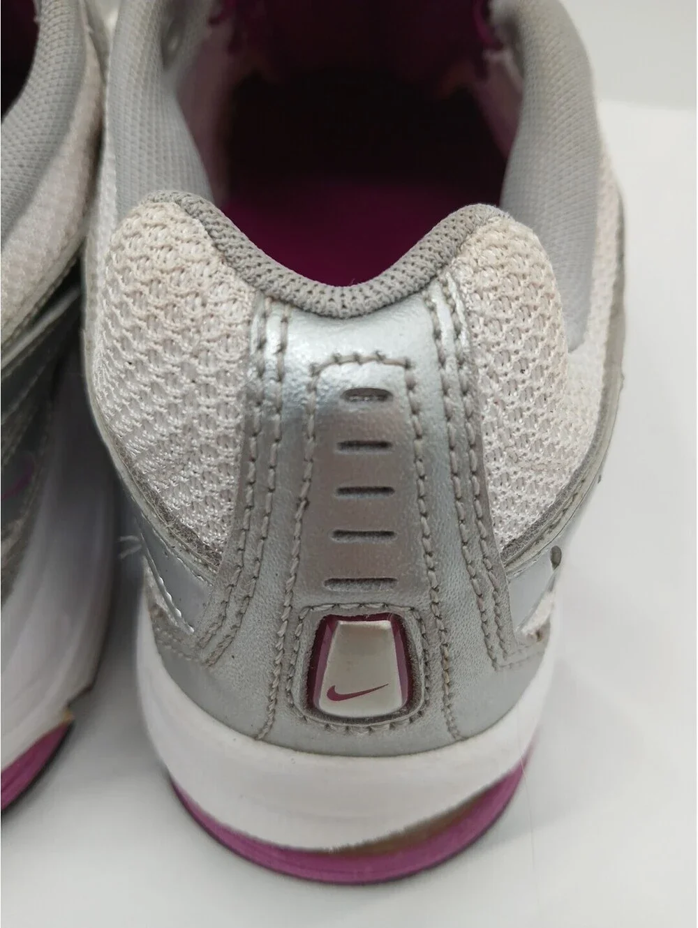 NIKE Air N'sight III BRS 1000 Shoes Womens 9.5 White Low Top Sneakers 318183-101
